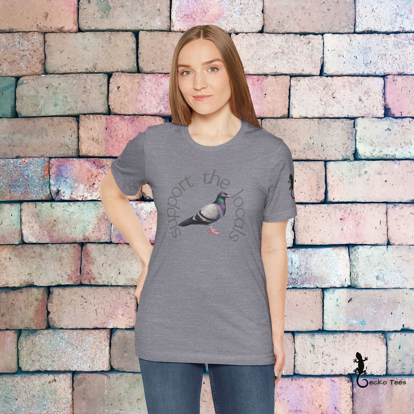 Support the Local Pigeons - Short Sleeve Tee