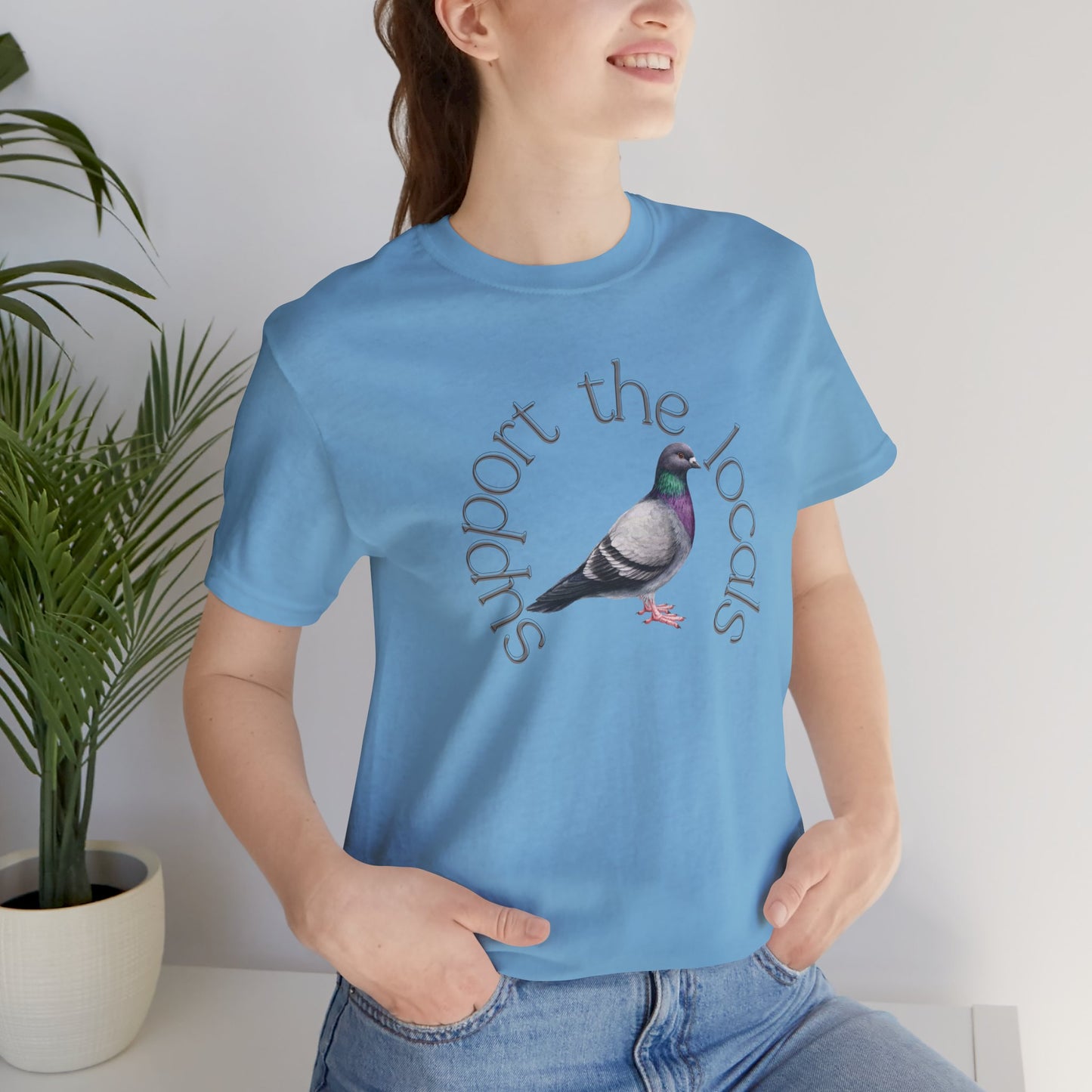 Support the Local Pigeons - Short Sleeve Tee