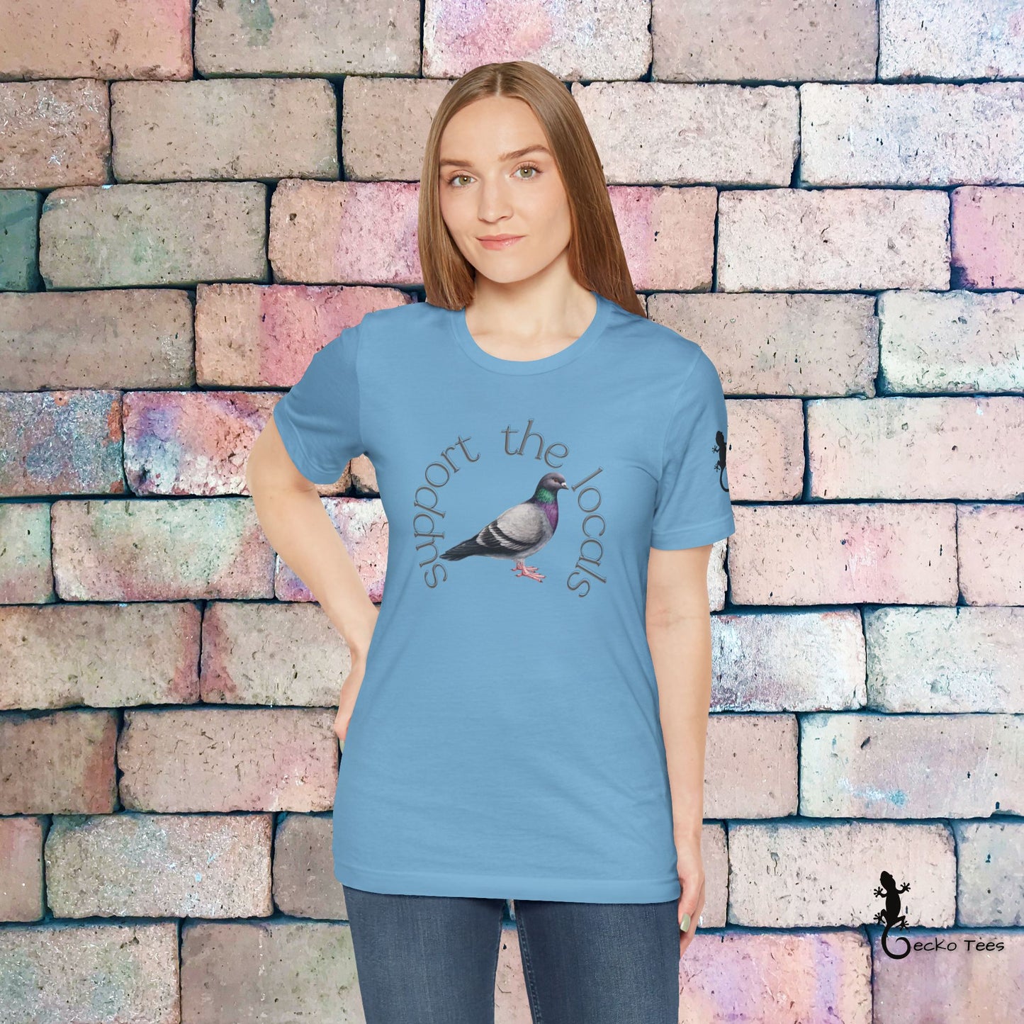 Support the Local Pigeons - Short Sleeve Tee