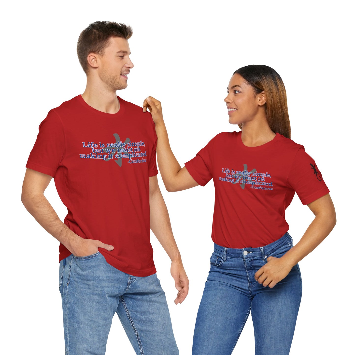 Life is Simple - Short Sleeve Tee