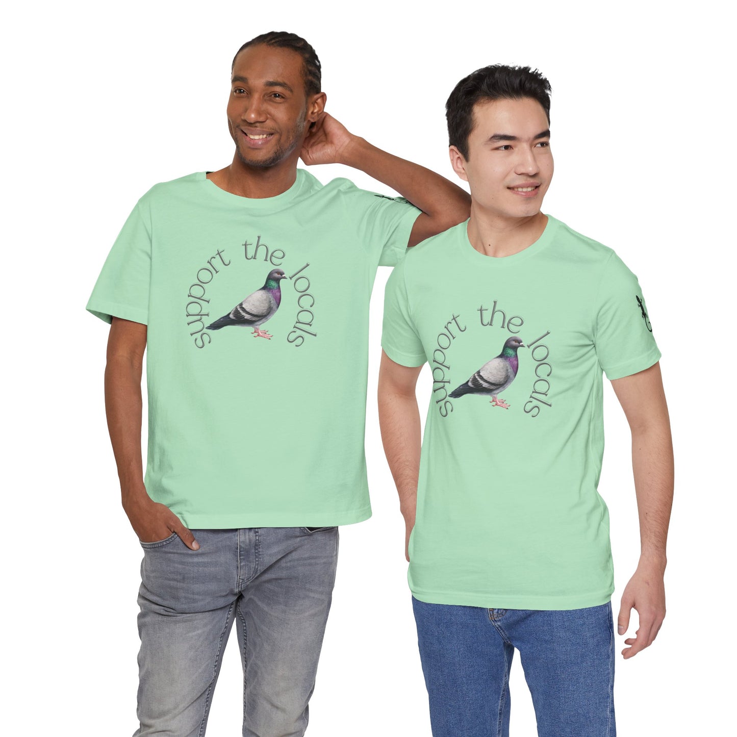 Support the Local Pigeons - Short Sleeve Tee