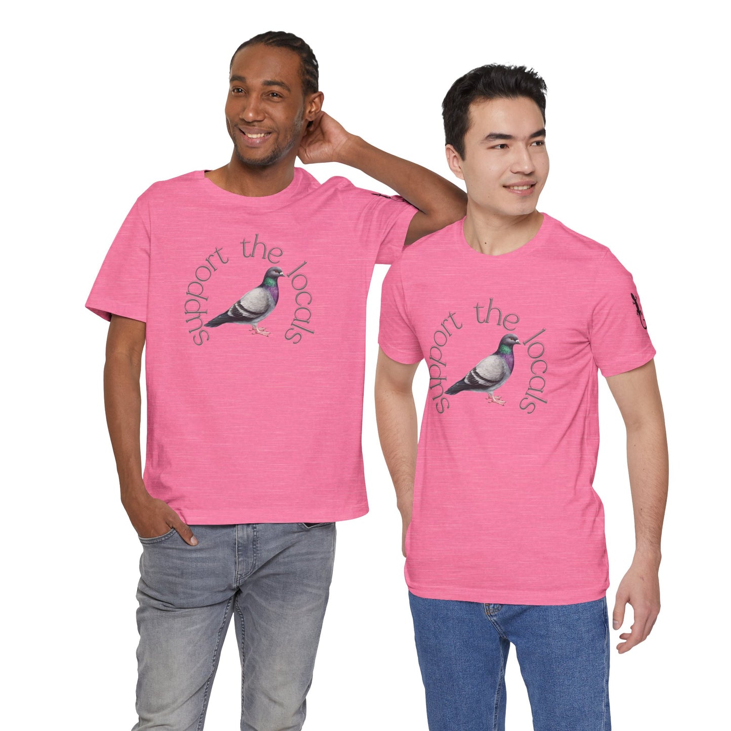 Support the Local Pigeons - Short Sleeve Tee