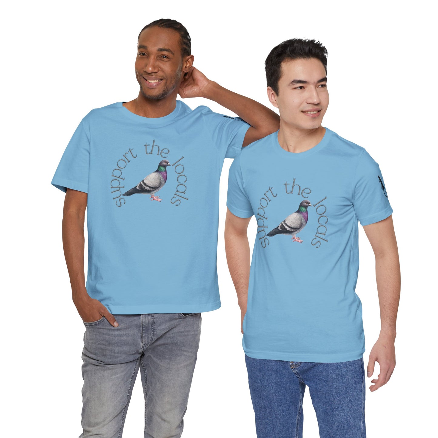 Support the Local Pigeons - Short Sleeve Tee