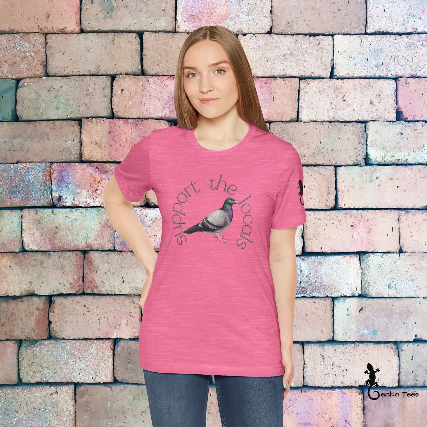 Support the Local Pigeons - Short Sleeve Tee