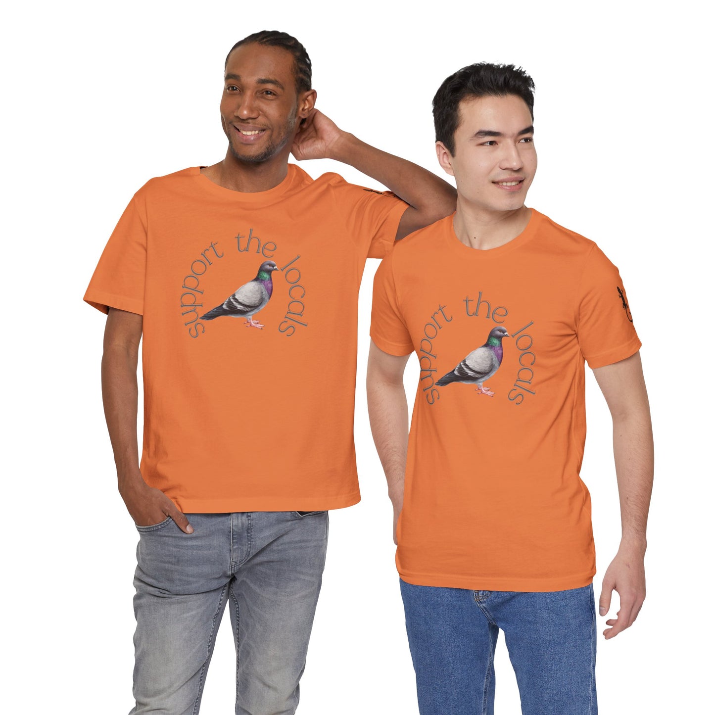 Support the Local Pigeons - Short Sleeve Tee