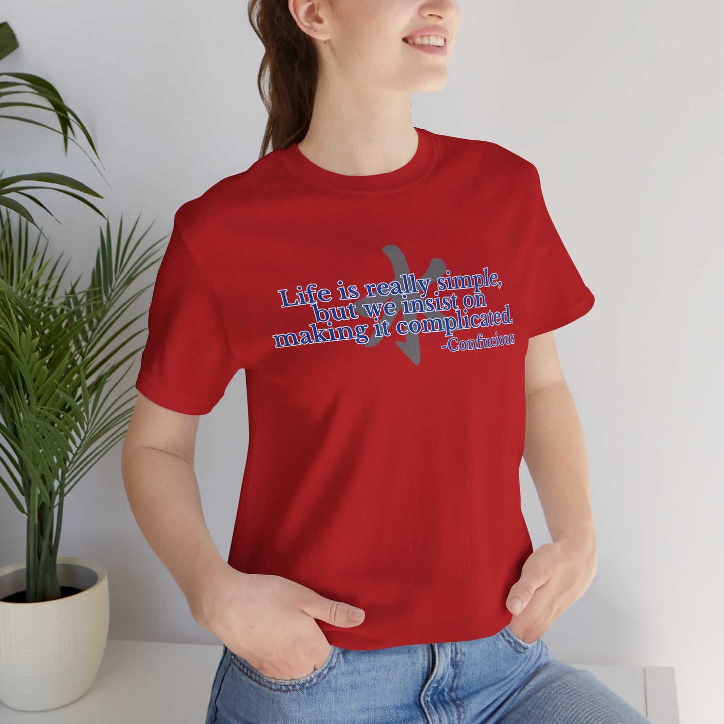 Life is Simple - Short Sleeve Tee