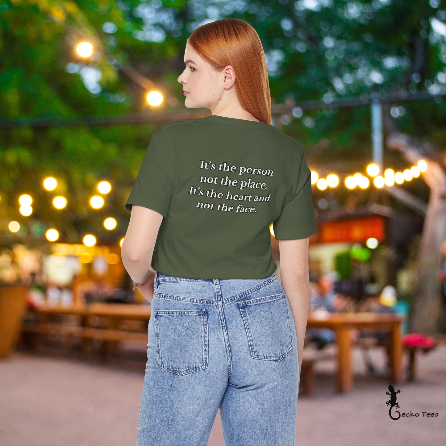 The Person not the Place - Short Sleeve Tee