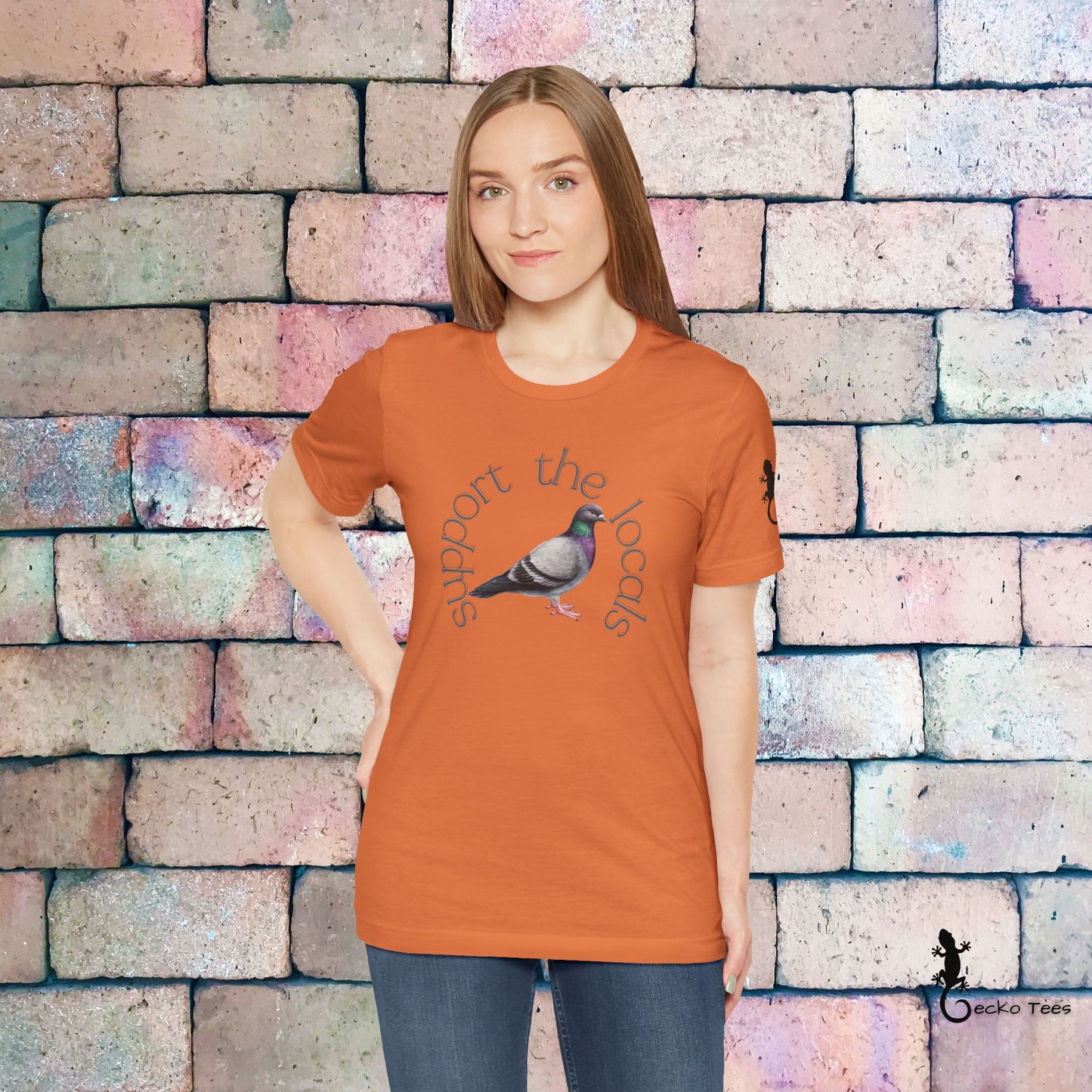 Support the Local Pigeons - Short Sleeve Tee