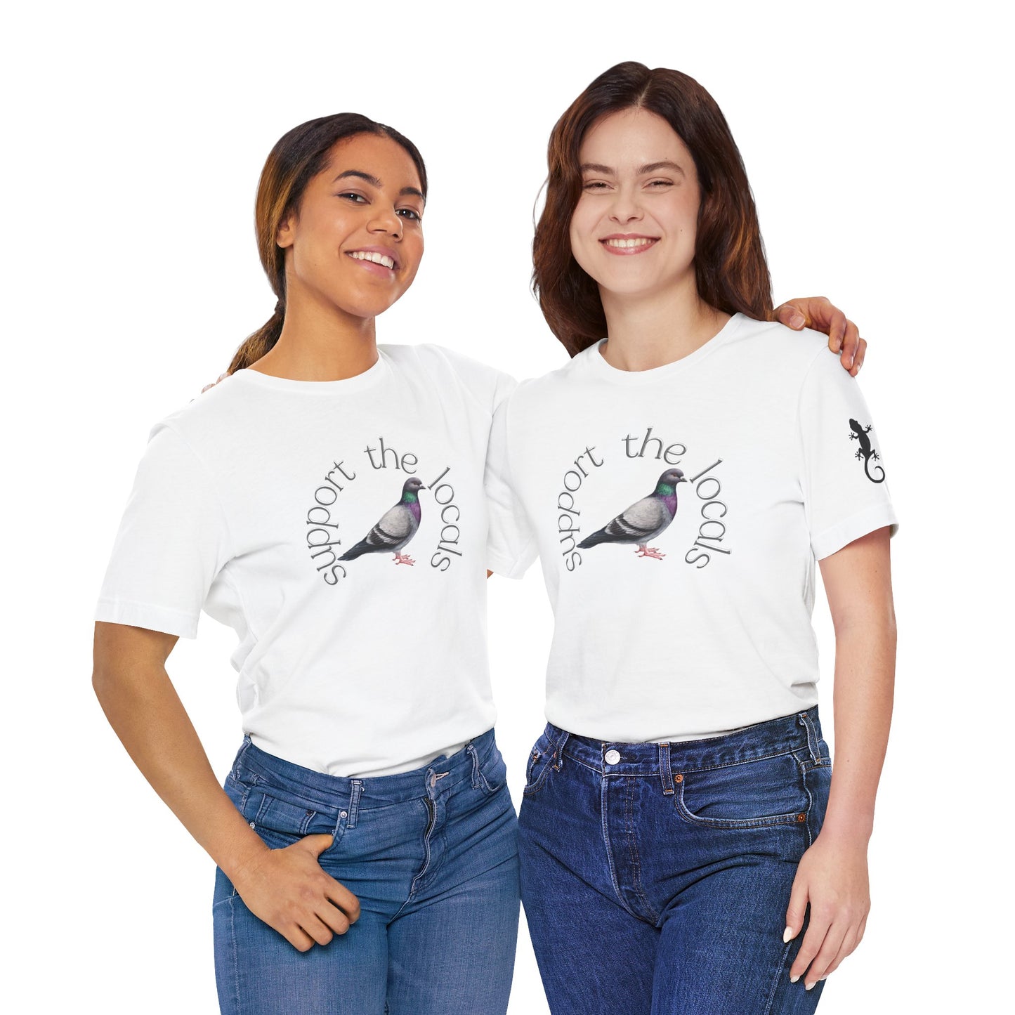 Support the Local Pigeons - Short Sleeve Tee