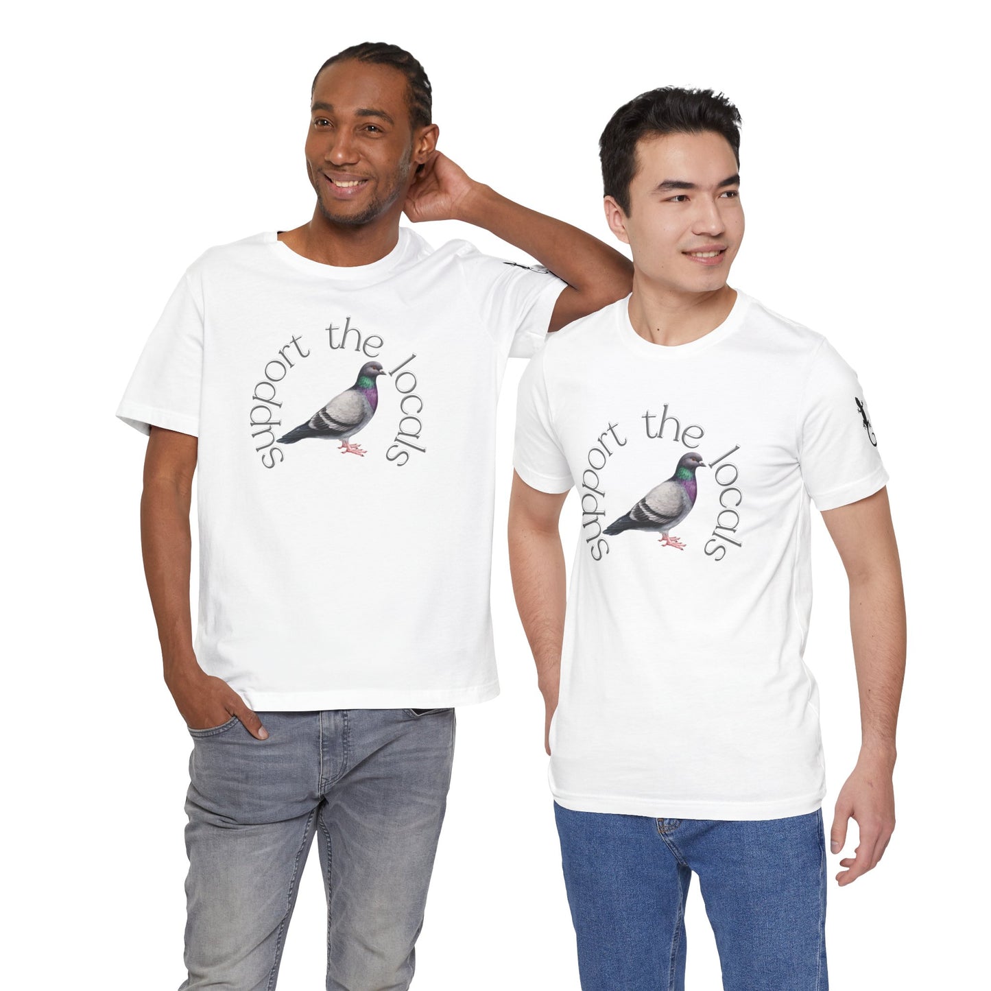 Support the Local Pigeons - Short Sleeve Tee