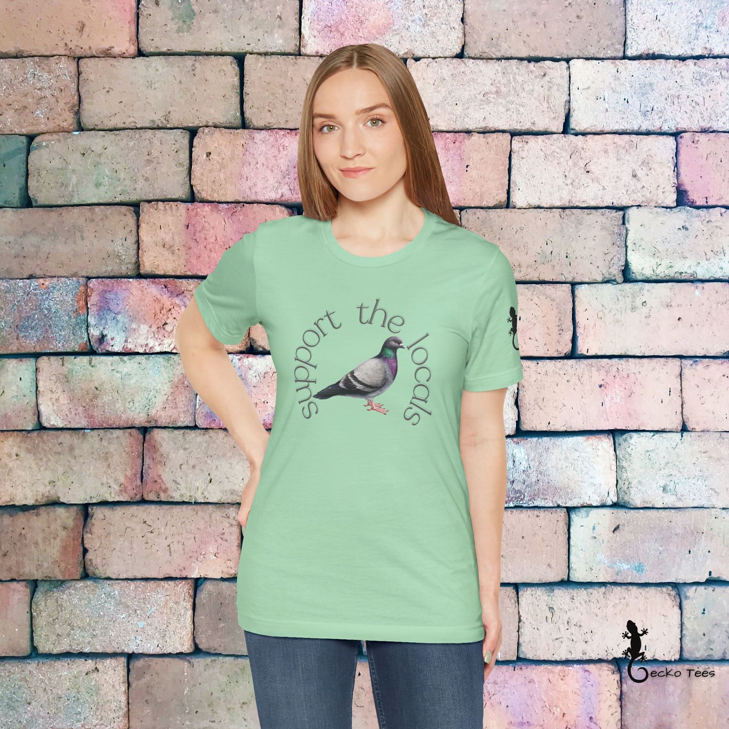 Support the Local Pigeons - Short Sleeve Tee