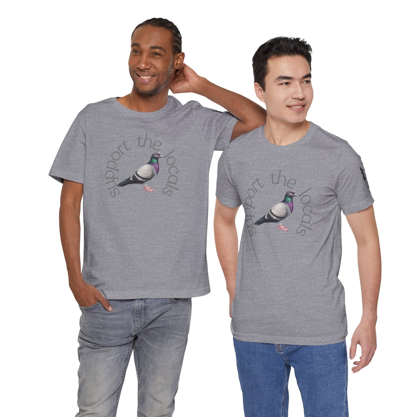 Support the Local Pigeons - Short Sleeve Tee