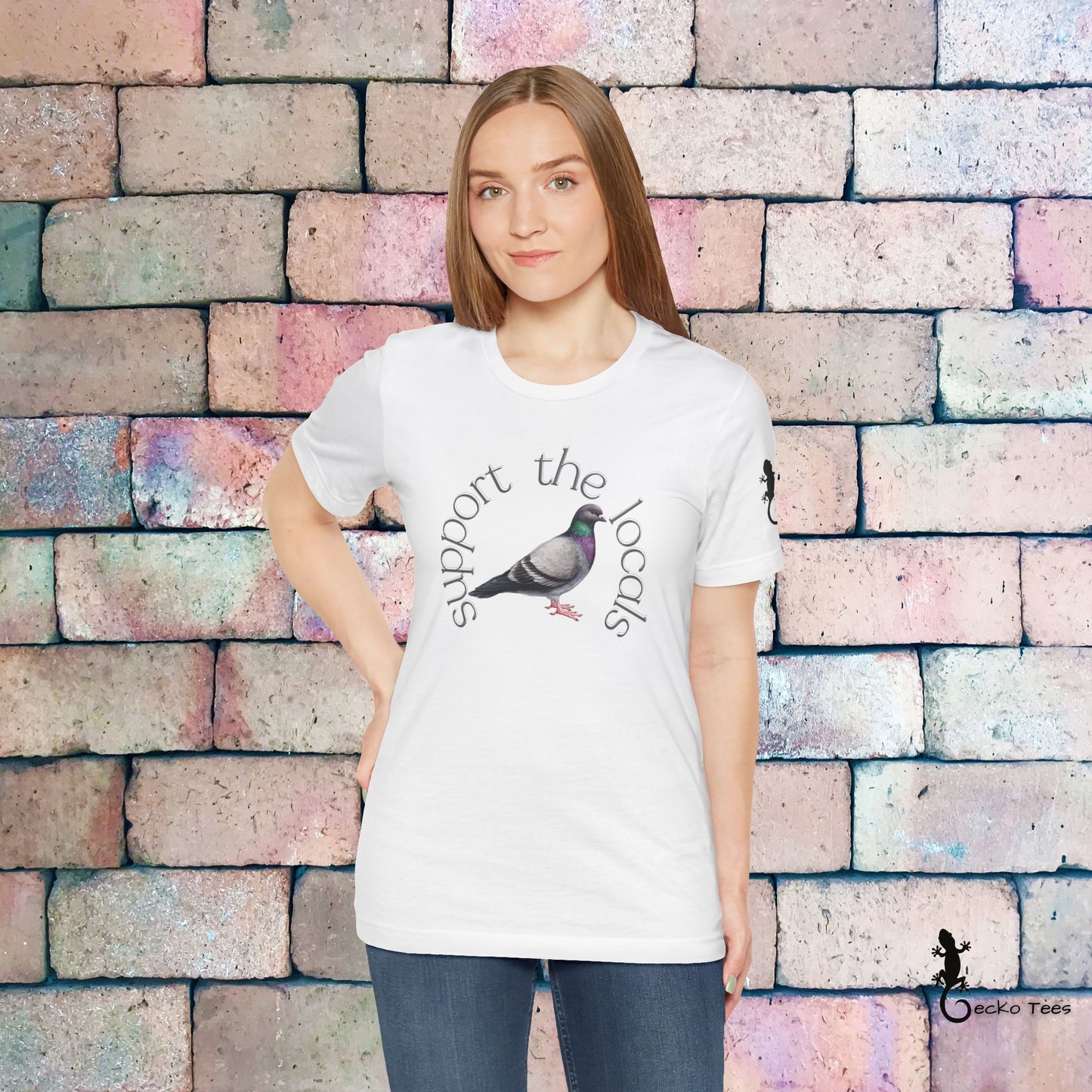 Support the Local Pigeons - Short Sleeve Tee