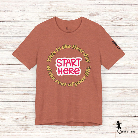 Start Now - Short Sleeve Tee